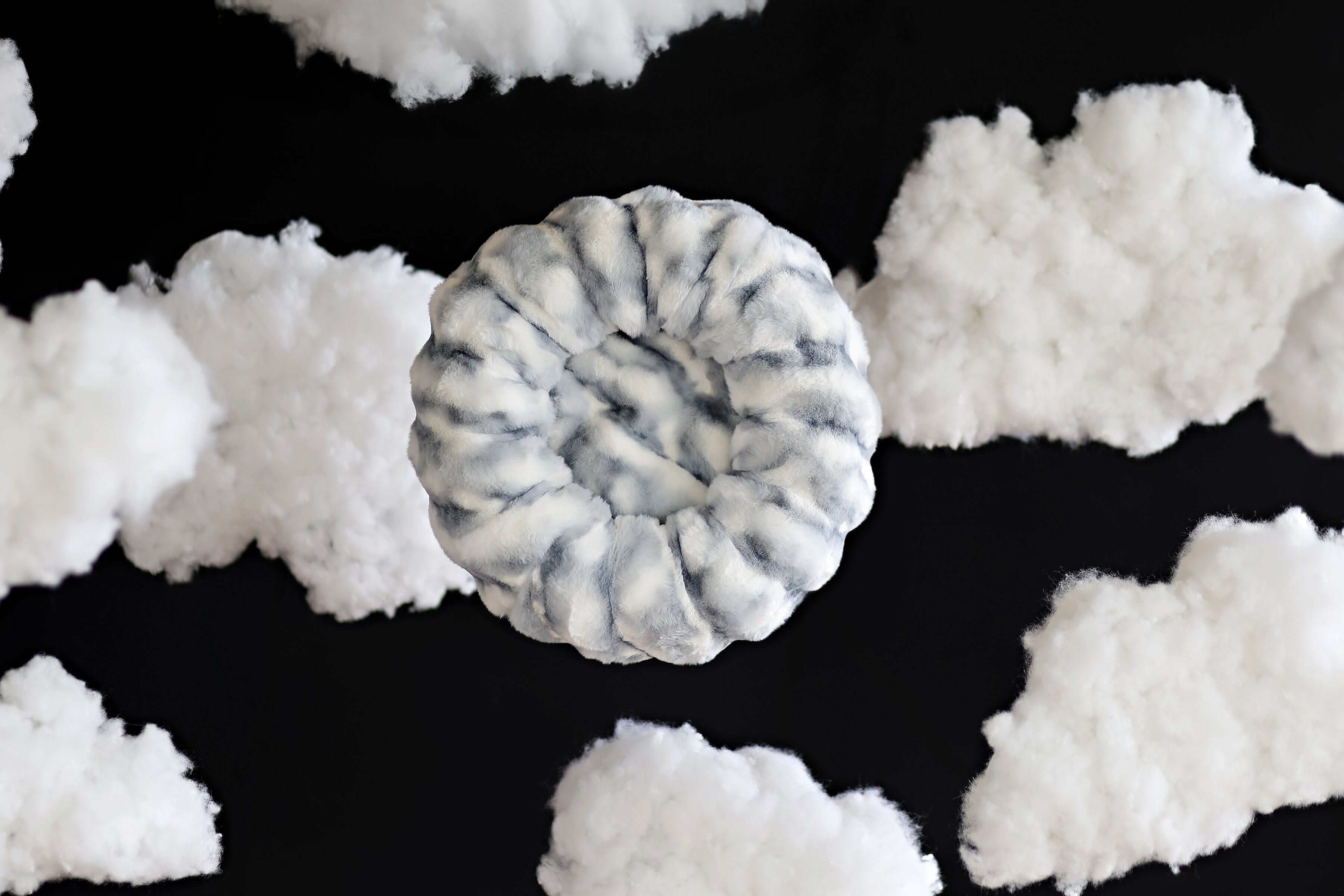 Cloudy Day Blue Pet Bed - Image 6