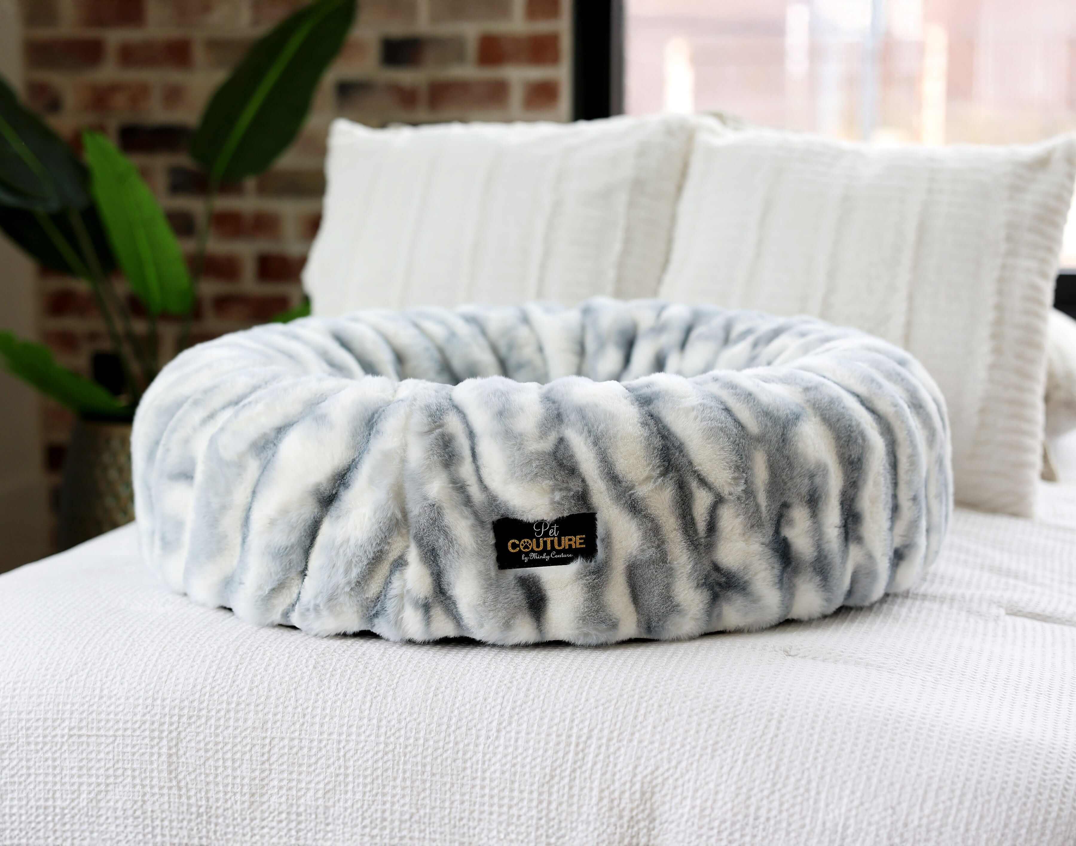 Cloudy Day Blue Pet Bed - Image 5