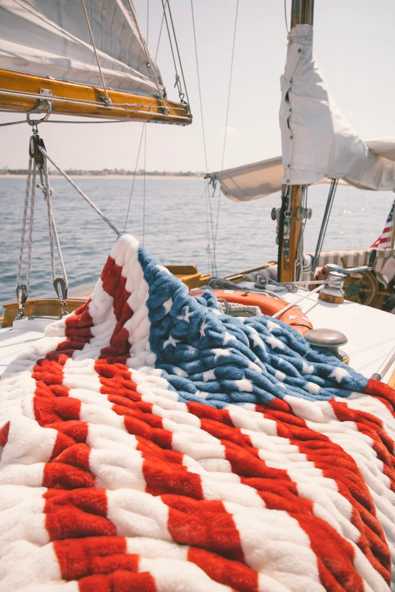 Hugs Flag Blanket - Restock Coming Soon