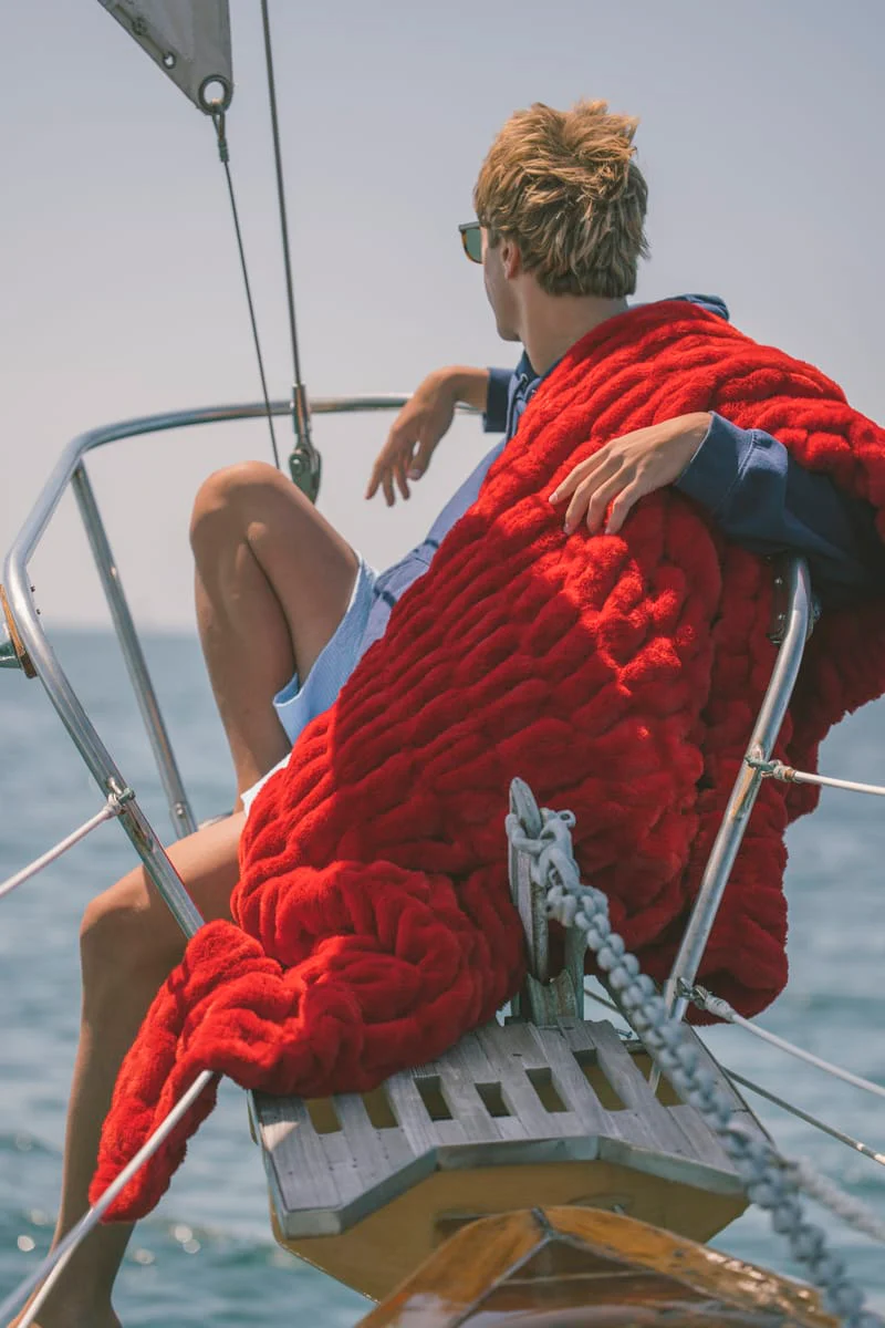 Hugs Red Blanket - Image 3