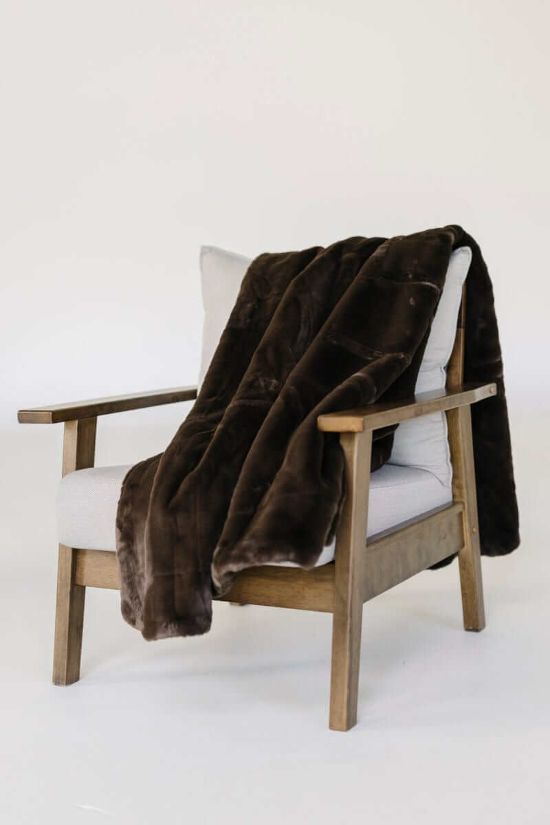 Lush Espresso Blanket