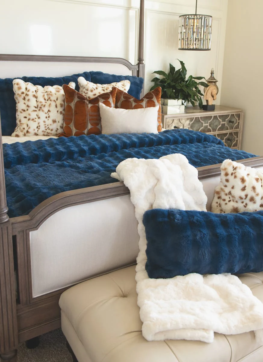 Navy Cloud Sham - Image 2