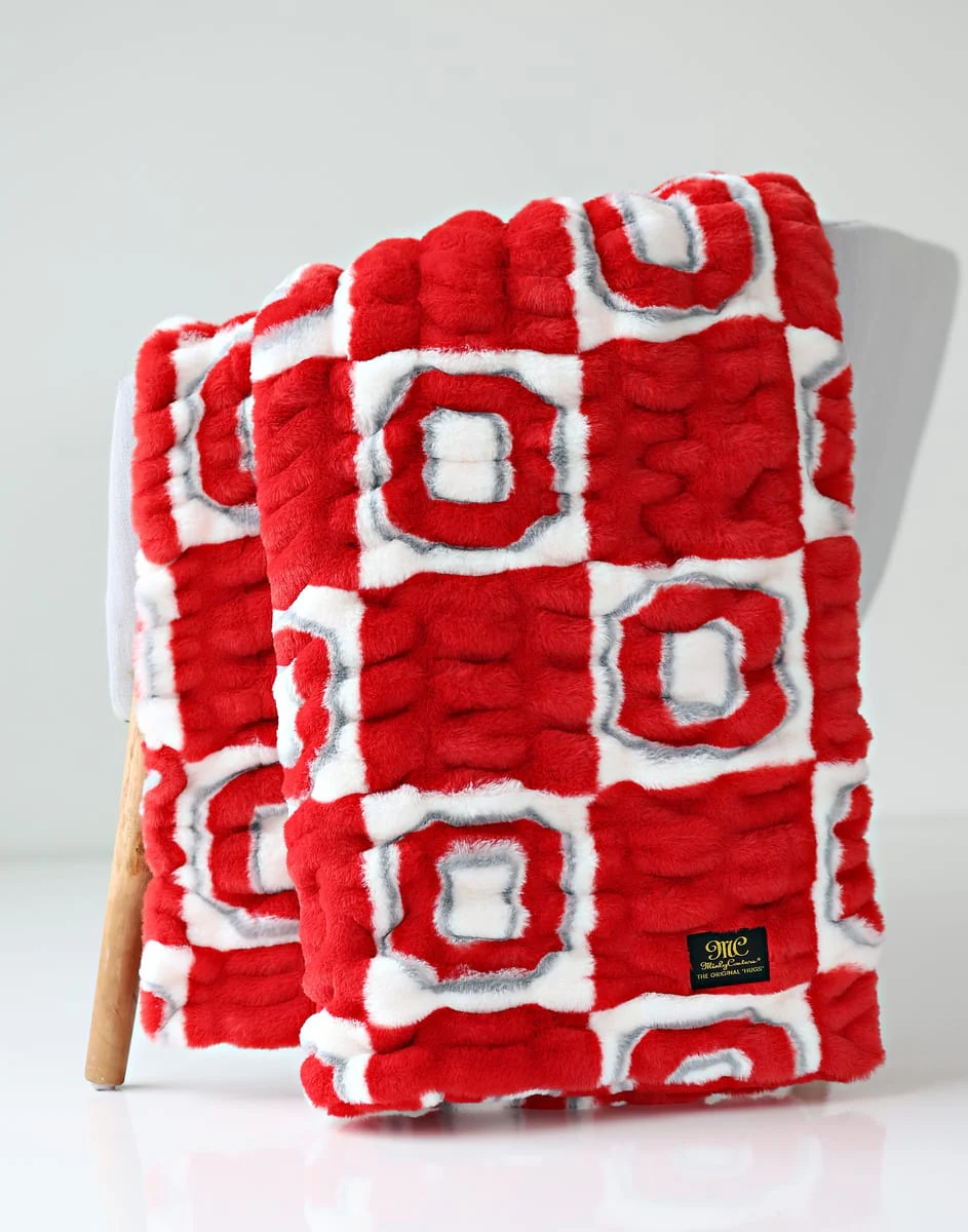 Ohio State Buckeyes Blanket - Hugs