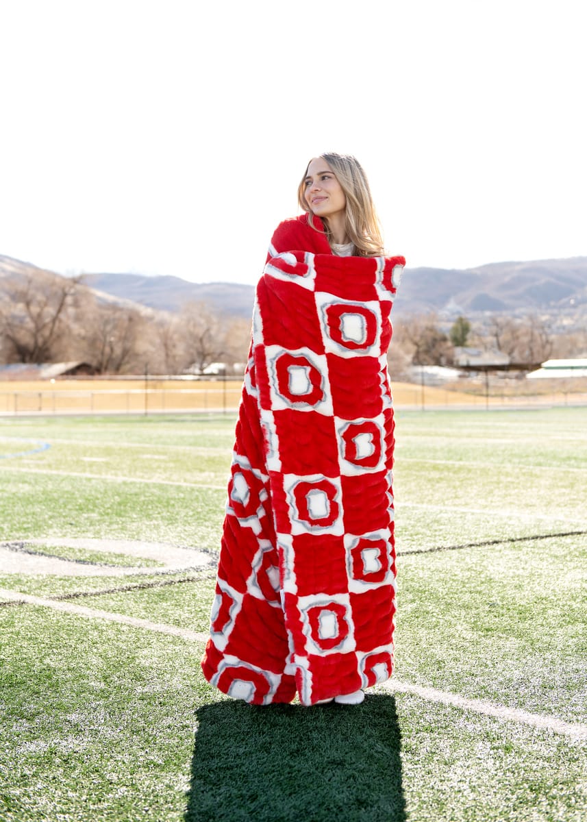 Ohio State Buckeyes Blanket - Hugs - Image 3
