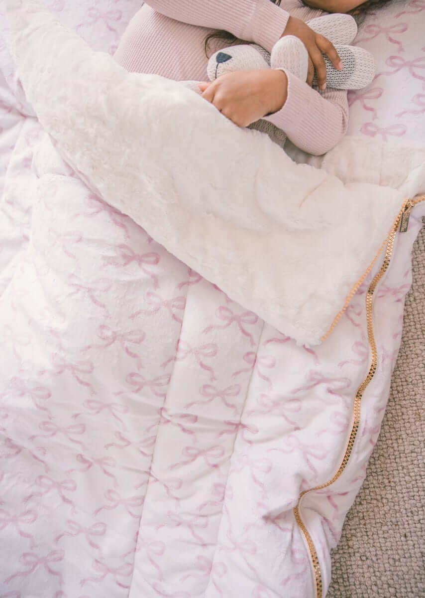 Sleeping Bag - Pretty Pink Bows - Image 4
